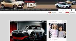Desktop Screenshot of nissanidx.org